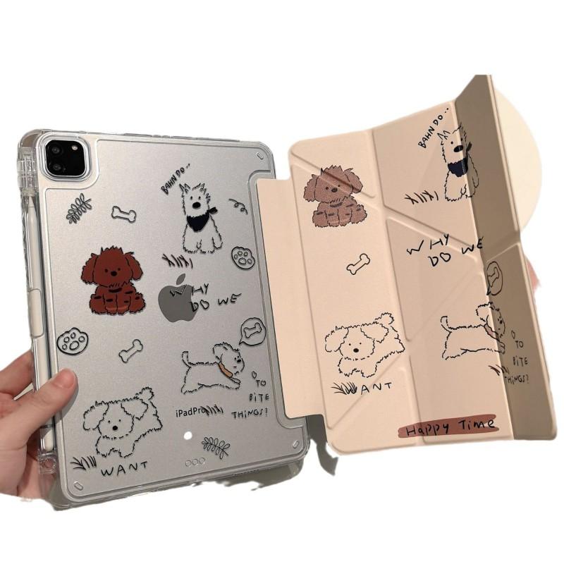 Transparent Acrylic Case IPad Air 6 With Magnetic Stand Support Shockproof Full Cover 10.2 Inch Tablet