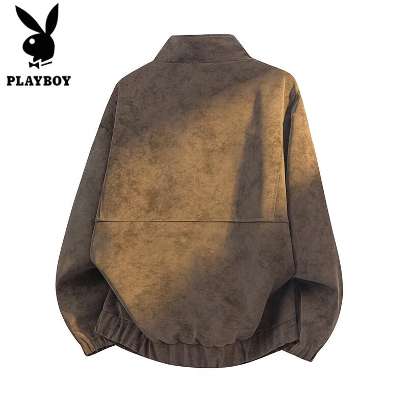 PLAYBOY Мужская американская ретро свободная куртка-косуха