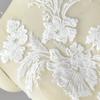 Exquisite Rayon Cotton Embroidered Lace Flower Sticker Wedding Dress Handmade Diy Material Clothing Decorative Accessories