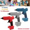 Беспроводной клеевой пистолет 100 Вт для аккумуляторов Makita/Dewalt/Milwaukee 18 В ДЛЯ клеевых стержней 11 мм Быстрый предварительный нагрев Инструмент для DIY-ремонта