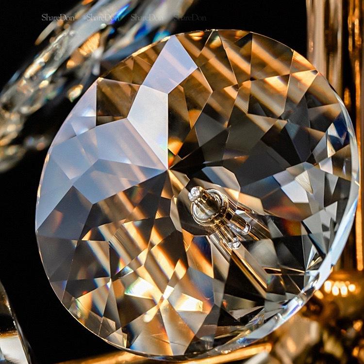 Kristall Pusteblume Nachttisch Wandleuchter Moderne Eingangsbereich Bar Leuchte Ambiente Beleuchtung