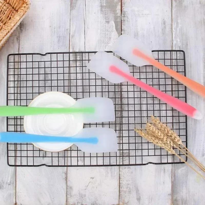 1pcs Spatula 21x4 Cm Silicone Cream Spatula Bread Cake Butter Cutter Cafe Pastries Cookie Baking Tools Kitchen Accessories