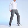 Anta Одноцветные водонепроницаемые тренировочные брюки Taslon с прямыми штанинами, мужские штаны, серый цвет замка 152317514-2