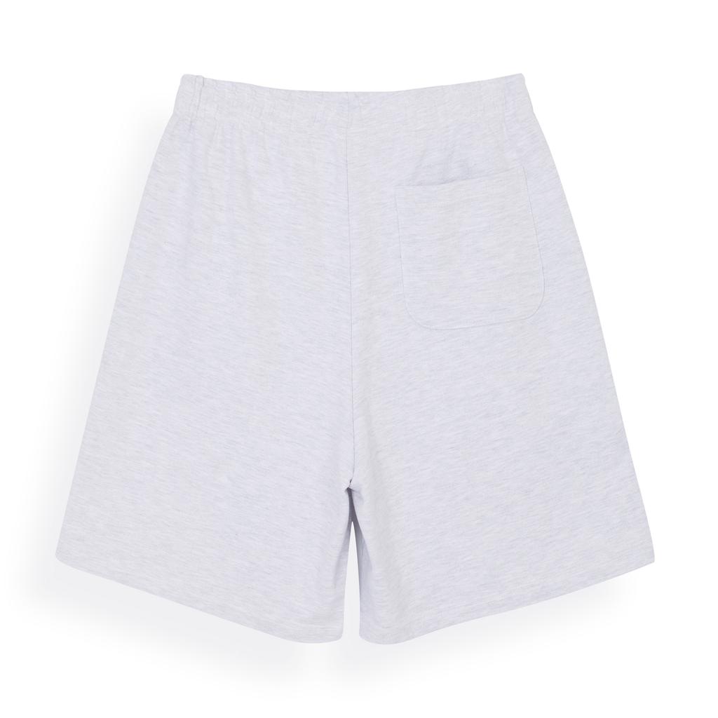 Limelight Apparel Простые Шорты с Логотипом, Тяжелые (Пепельно-серый/Черный)