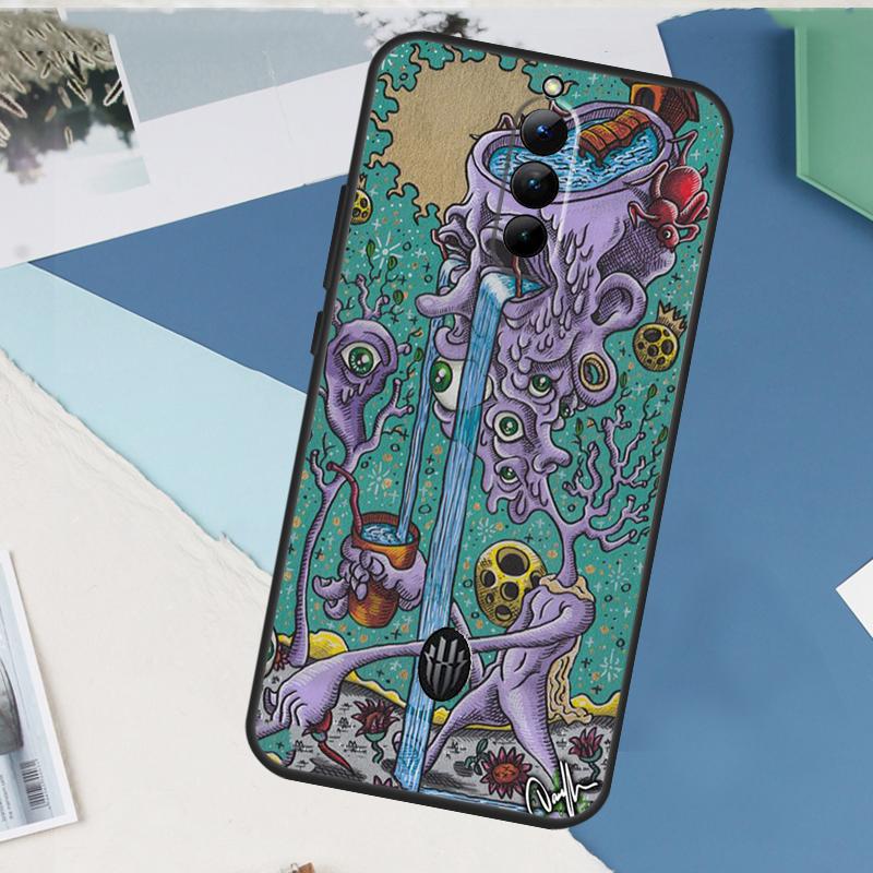 Чехол с глазами для ZTE Nubia Red Magic 11 10 9 8 8S 9S 10S Pro Plus 6 7 6S 7S Pro 5G 6R 10 Air