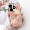 For Tecno Spark Go 2024 Case Spark 20 20C Shockproof Cover Fashion Butterfly TPU Soft Silicone Phone Shell For Tecno Pop 8 Funda
