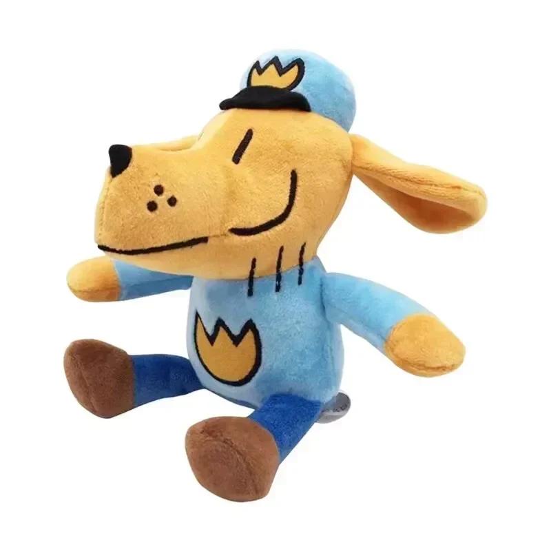 22cm Anime Dog Man Plush Toys Dogman Soft Stuffed Dolls Cartoon Petey Cat Puppy Dogs Animals Plushies Christmas Birthday Gifts