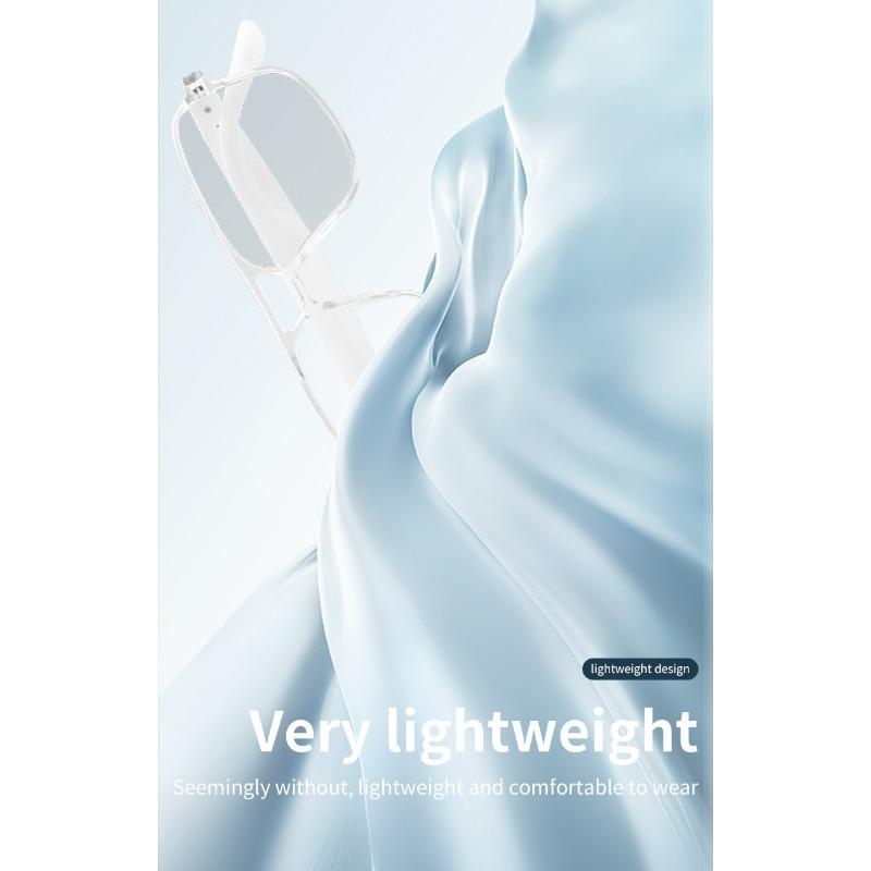 Smart Glasses Bluetooth Audio Glasses Double Beam Color Changing Glasses Anti Blue Light Listening To Music Making Calls Anti UV Sunglasses