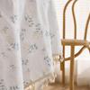 Cotton, Linen, Tassels, Tablecloth, Pastoral Floral Photo Decoration, Background Cloth, Dining Table Cloth, Coffee Table Cover, Cloth
