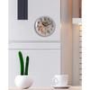 Kiely Magnetic Refrigerator Clock 11 Cm, Magnetic Clock for Fridge, Colorful Magnetic Fridge Decor Clock