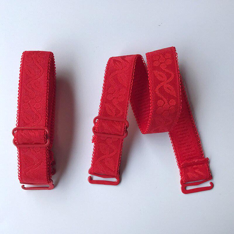 Плечевые ремни для бюстгальтера, 2шт, размер: 1,5х30см, цвета в ассортименте