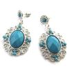 [M8222] - Turquoise 'Sissi' Designer Earrings
