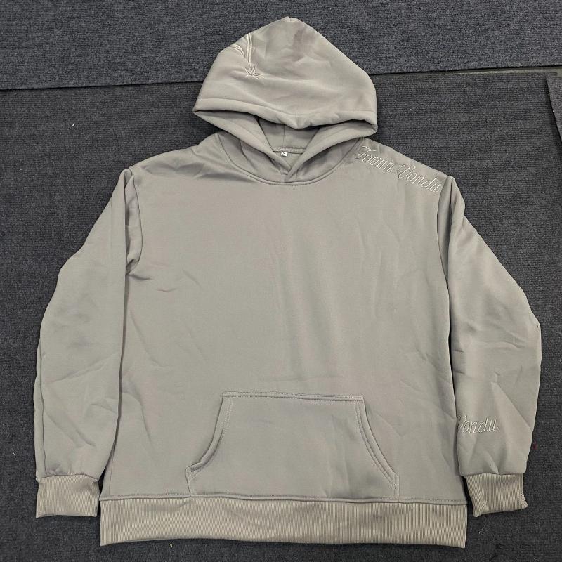 Y2K вышитая уличная хип-хоп толстовка с капюшоном и длинными рукавами коллекция осень/зима