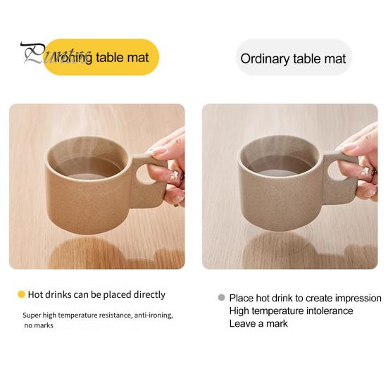 Прозрачный коврик для обеденного стола, утолщенный, видимый, круглый, защитный, маслостойкий, нескользящий, термостойкий, водонепроницаемый коврик для журнального столика