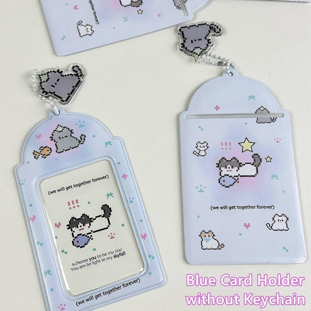 Держатель для фотокарточек с мультяшным рисунком, водонепроницаемый защитный чехол для карточек, защитные чехлы для фотоальбомов Kawaii