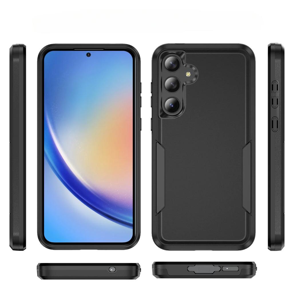 Для Samsung Galaxy S24 FE S22 S23 Plus S25 Ultra A06 A16 A56 A55 A35 A15 Прочные защитные чехлы военного класса Armor Case