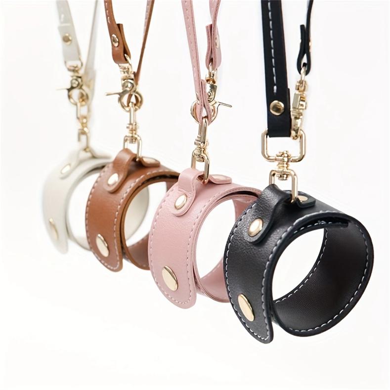 Многофункциональный кожаный брелок-зажим для замены, зажим для шапки, перчаток, шарфа, сумки