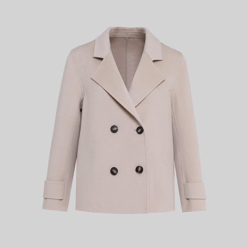 G·TENNA Women's SMR-B2122 100% Wool Short Jacket
