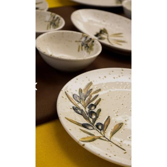 Фарфоровый набор для завтрака Olive Branch, 16 предметов, на 6 персон