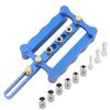 6810mm Self Centering Doweling Jig Wood Drill Holes Kit Woodworking Hand Tools