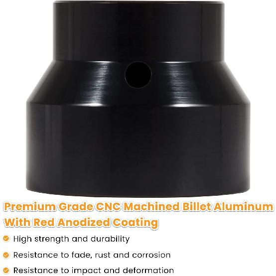 Oil Filter Socket 24mm / 36mm Reversible Fuel Filter Cap Remover and Installer Assistant Compatible for Ford 6.0/6.4L