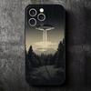 The X Files I Want to Believe Soft Phone Case for iPhone 16 16E 17 Air 15 Pro Max 14 Plus 13 Mini 11 12 7 Black Cover Back Shell