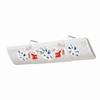 With 3 Fans Adjustable Air Vent Baffle Ceiling Vents Conditioner Baffle AC Vent Baffle  For Bedroom