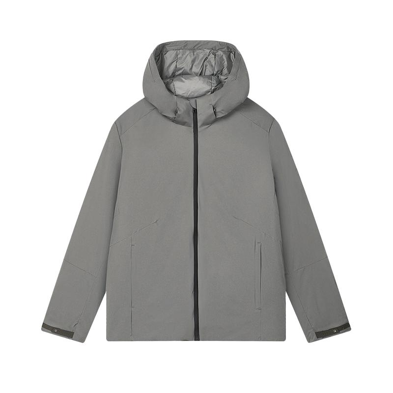 FILA BLUE Down Jacket Men's Star Morning Gray F11M442918FDY