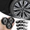 2026 Hot For Renault Hub Caps For Renault Megane 2 3 4 Twingo Clio Talisman  4Pcs 56mm Car Wheel Center Hub Caps Badge Sticker E