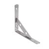 Stainless Steel Triangle Bracket Thickened Fixed Partition Wall Mounted Detachable Right Angle 3mm