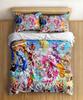 Kirakira Precure a la Mode Комплект Пододеяльника King Queen Double Full Twin Single Размер Мягкий Комплект Постельного Белья