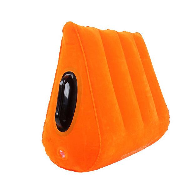 Подушка Надувная Флокированная Подушка Волшебный Треугольник Хакер - Эротическая Подушка для Позиций для Пар, Подушка для Позы Сзади