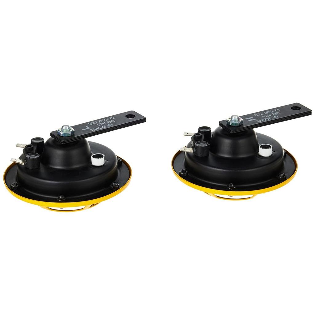 Желтый набор рогов пантеры (12 В, 350/415 Гц, 105-118 дБ @ 2 м) для всех автомобилей