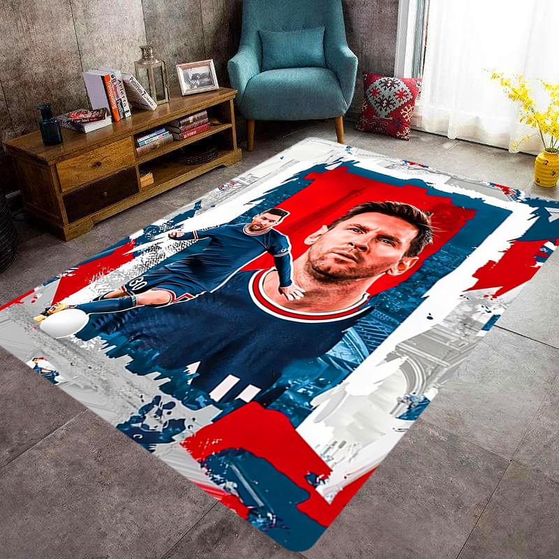 Goal Messi: Triumph Pink carpet Doormat printing Protective pad Art Bathroom mat
