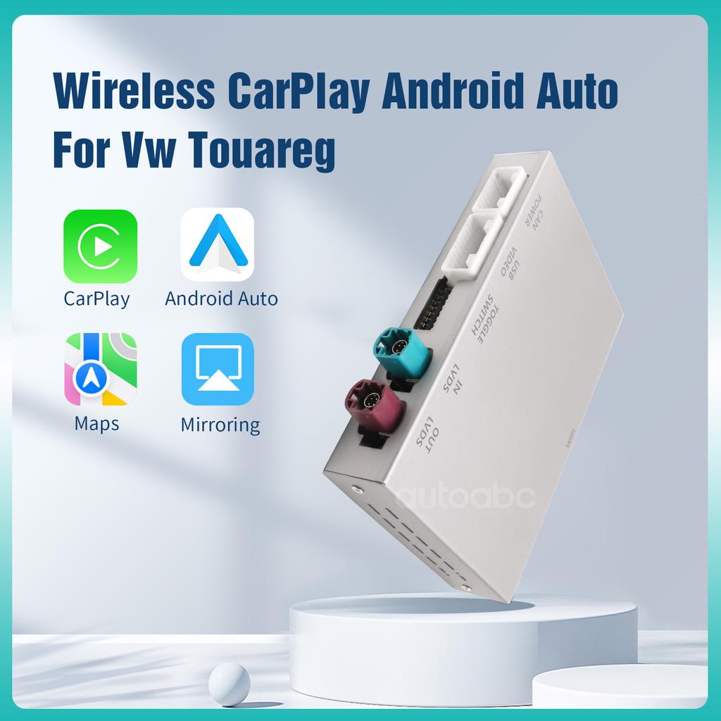 Беспроводной Carplay Android Auto для Volkswagen Touareg с 8-дюймовым экраном RNS850 2010-2018 Mirroring Car Play AirPlay Multimedia