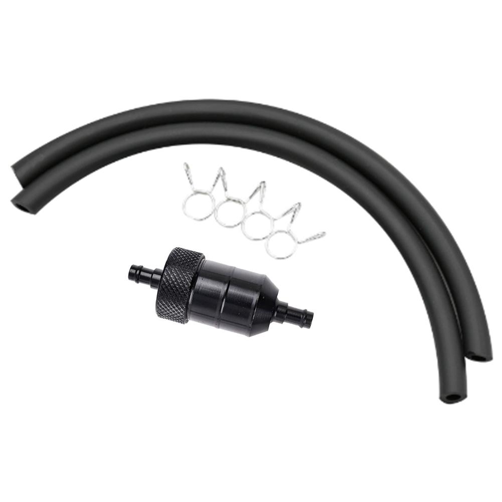 Aluminum Alloy Oil Filter for Motocross ATV Kart Dirt Bike Fits 8mm Fuel Systems Enhances Fuel Flow and Engine Performance