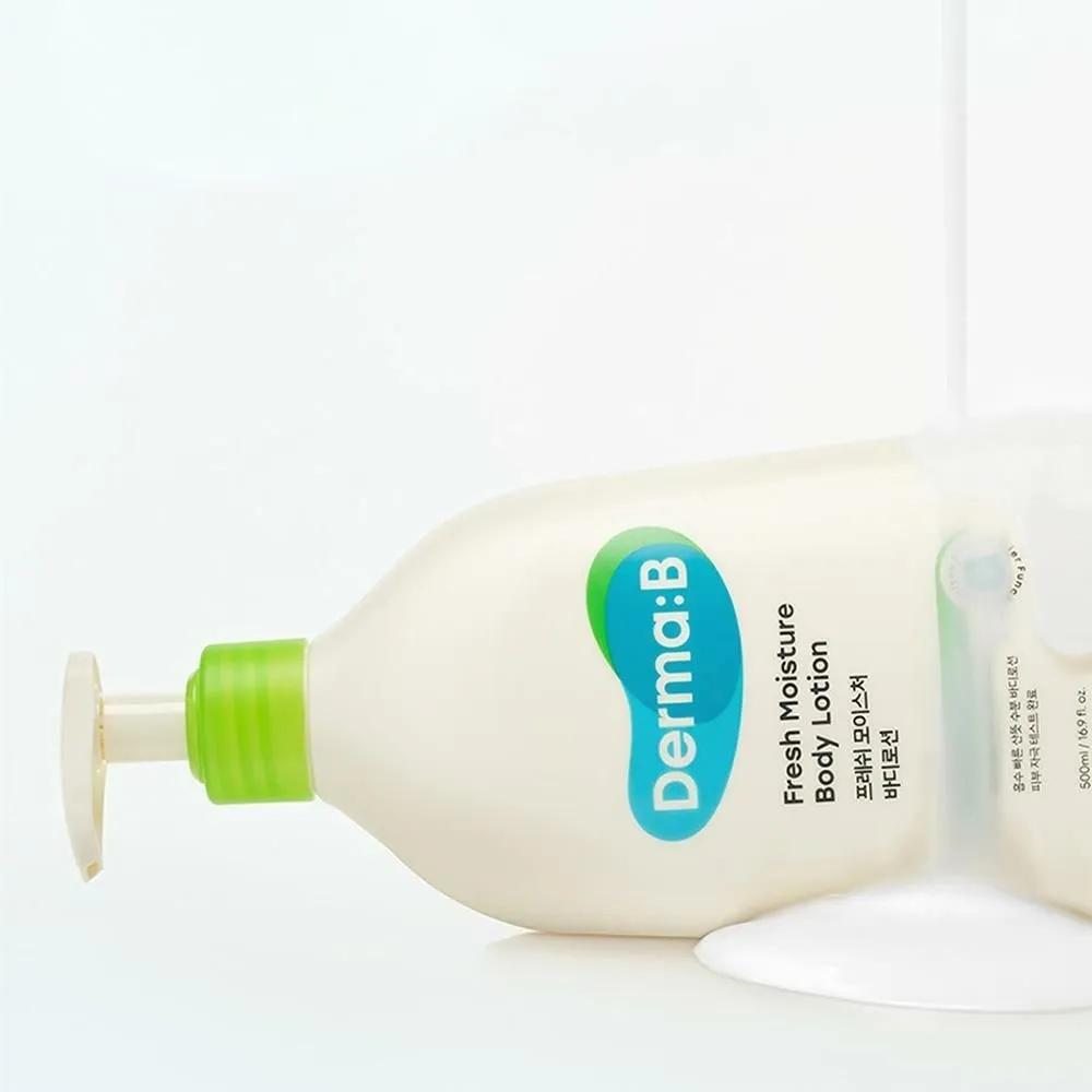 Derma B Fresh Moisture Body Lotion 400ml x 2 (+ Body Lotion 20ml x 2)