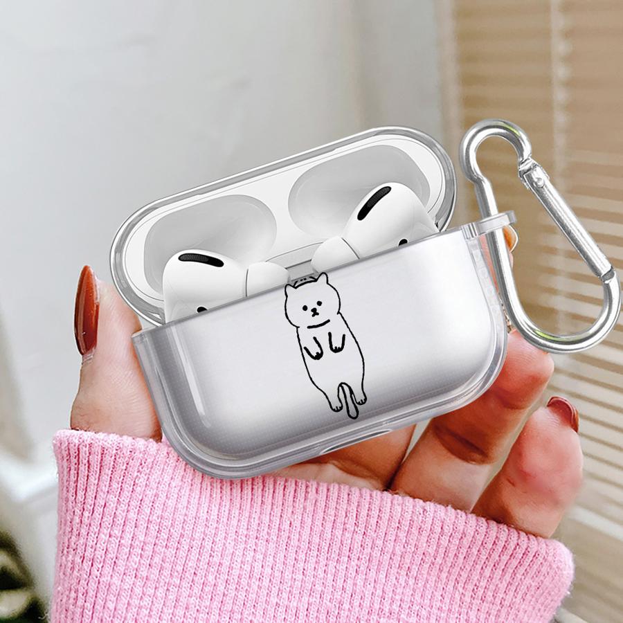 Мультяшный Чехол Собака Кошка Для Airpods 2 4 Pro3 1 Pro2 Pro 3 Прозрачный Чехол-Крышка Для Наушников