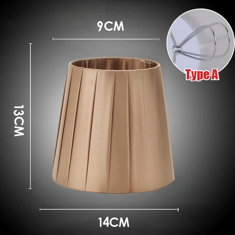 Маленькие стеклянные абажуры для люстр 14 см, Современные настенные светильники, На клипсе, для спален, гостиной