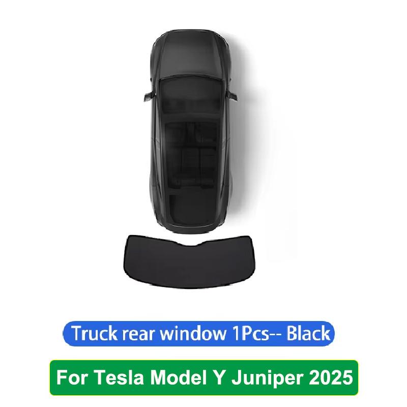 Для Tesla Model Y Juniper 2025 Запуск Солнцезащитная шторка Переднее Заднее Боковое Окно Солнцезащитный козырек на лобовое стекло Аксессуары для кемпинга на открытом воздухе