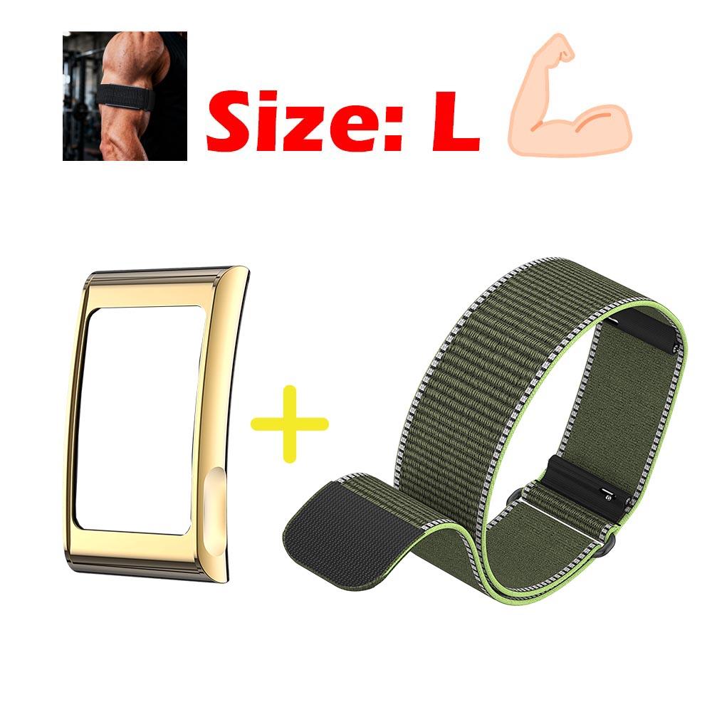 Metal Frame+nylon Band for Amazfit Helio Strap Wristband/armband Biceps Sports Replacement Accessories for Amazfit Helio Strap