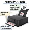 Canon Printer A4 Inkjet Multifunction Printer PIXUS TS7530 Black 2021 Model For Telework 5 Independent Compatible Ink Series Colors, Type, BCI-300/301