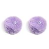 2pcs/lot 6cm Mink Fur Ball Pendants Colorful Fur Pom Poms Ball Charms DIY Keychain Hairpin Earrings Jewelry Crafts Accessories