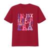 Retro Groovy In My Speech Therapy Era Slogan Print Casual T Shirt vintage Washed Top For Everyday Wear graphic streetwear