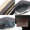 Used GUCCI Shoulder Bag 110054 GG Canvas/leather Beige Dark Brown Diagonally Hung