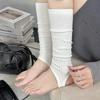 Весенне-летние греющие носки в стиле балет с однотонной вертикальной полоской - Плотные гольфы для женщин