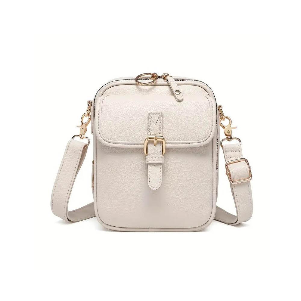 Large Capacity Women Messenger Bag Leather PU Shoulder Bag Crossbody Leather Bag Men Women