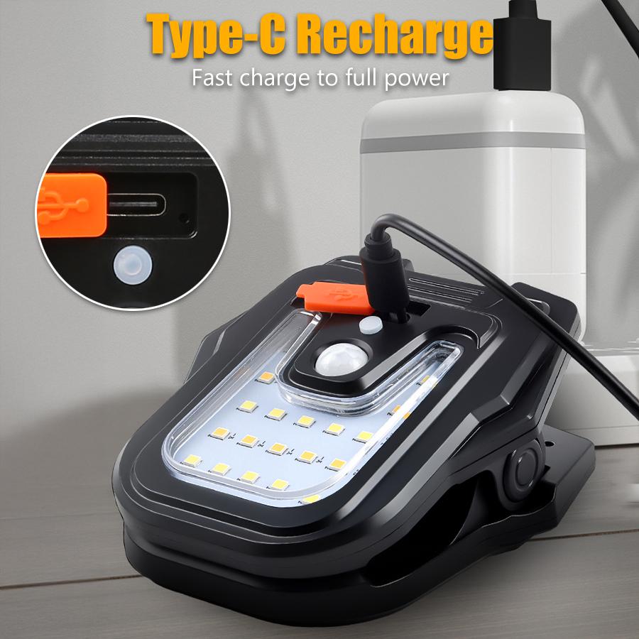 High Bright Solar Wall Light with Motion Sensing Outdoor LED Type-C Rechargeable Waterproof Lantern for Garden Balcony Staircase