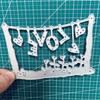 Hanging LOVE Word Metal Cutting Dies Stencils for Scrapbooking/Photo Album Decorative Embossing Paper Cards Crafts