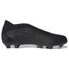 Adidas Кроссовки унисекс Predator Accuracy.3 Laceless FG Nightstrike Pack Black Core-Black Cloud-White GW4598